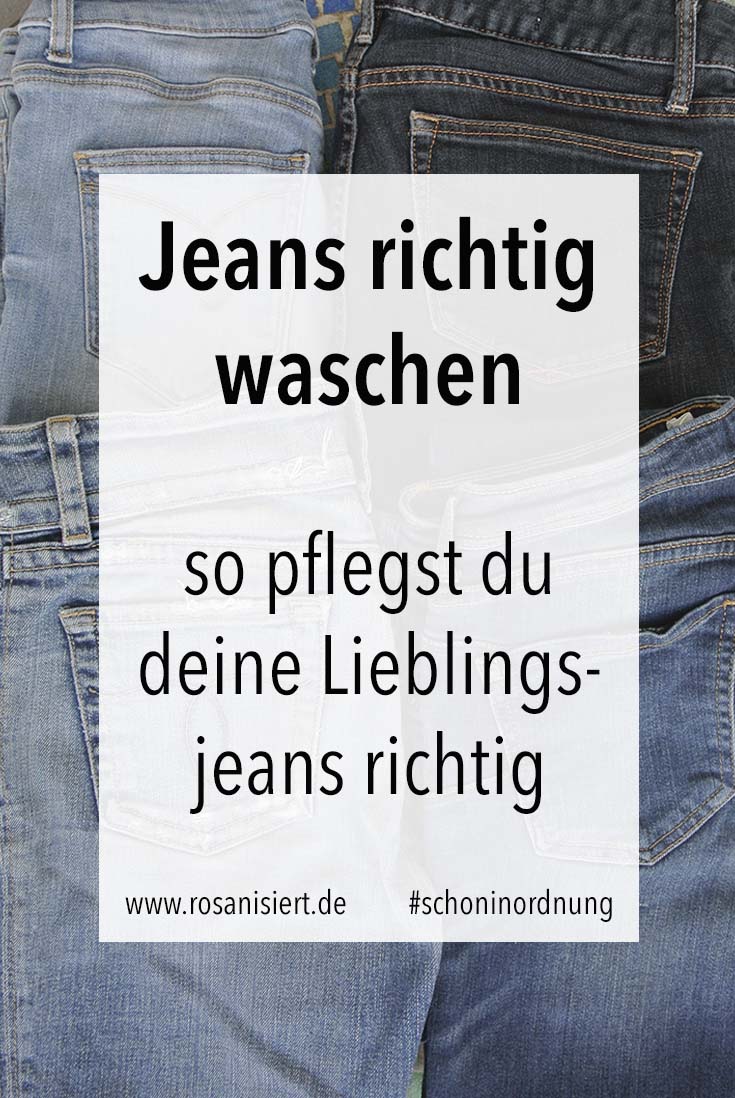 Anzeige: Jeans waschen und pflegen - die besten Tipps, wie eure Jeans lange schön bleibt und der wahre Grund, warum ihr eure Jeans nicht mehr waschen sollt. Außerdem stelle ich euch die Jeans Blau Tücher von Heitmann vor, die die Farbe eurer Jeans auffrischen